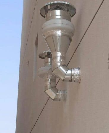 تركيب مداخن