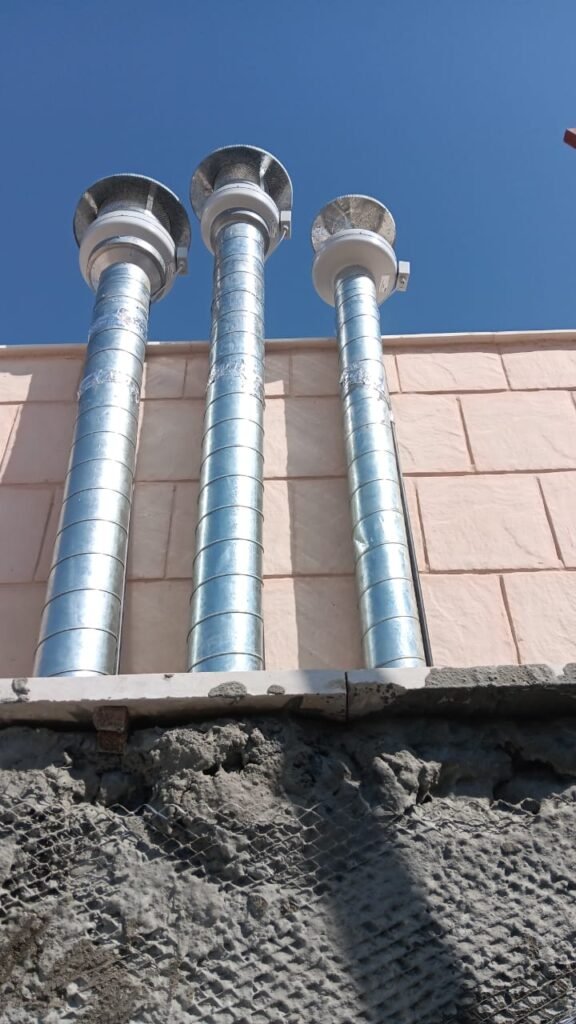 تركيب تهوية مركزية