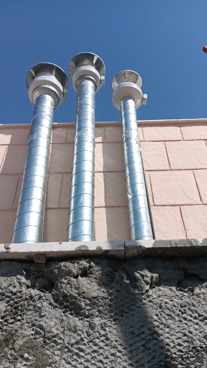 تركيب تهوية مركزية