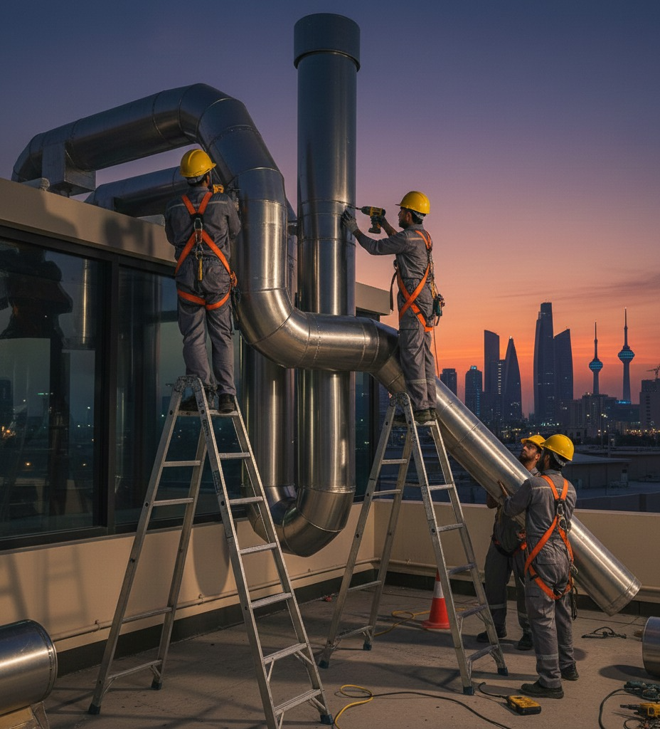 تركيب مداخن