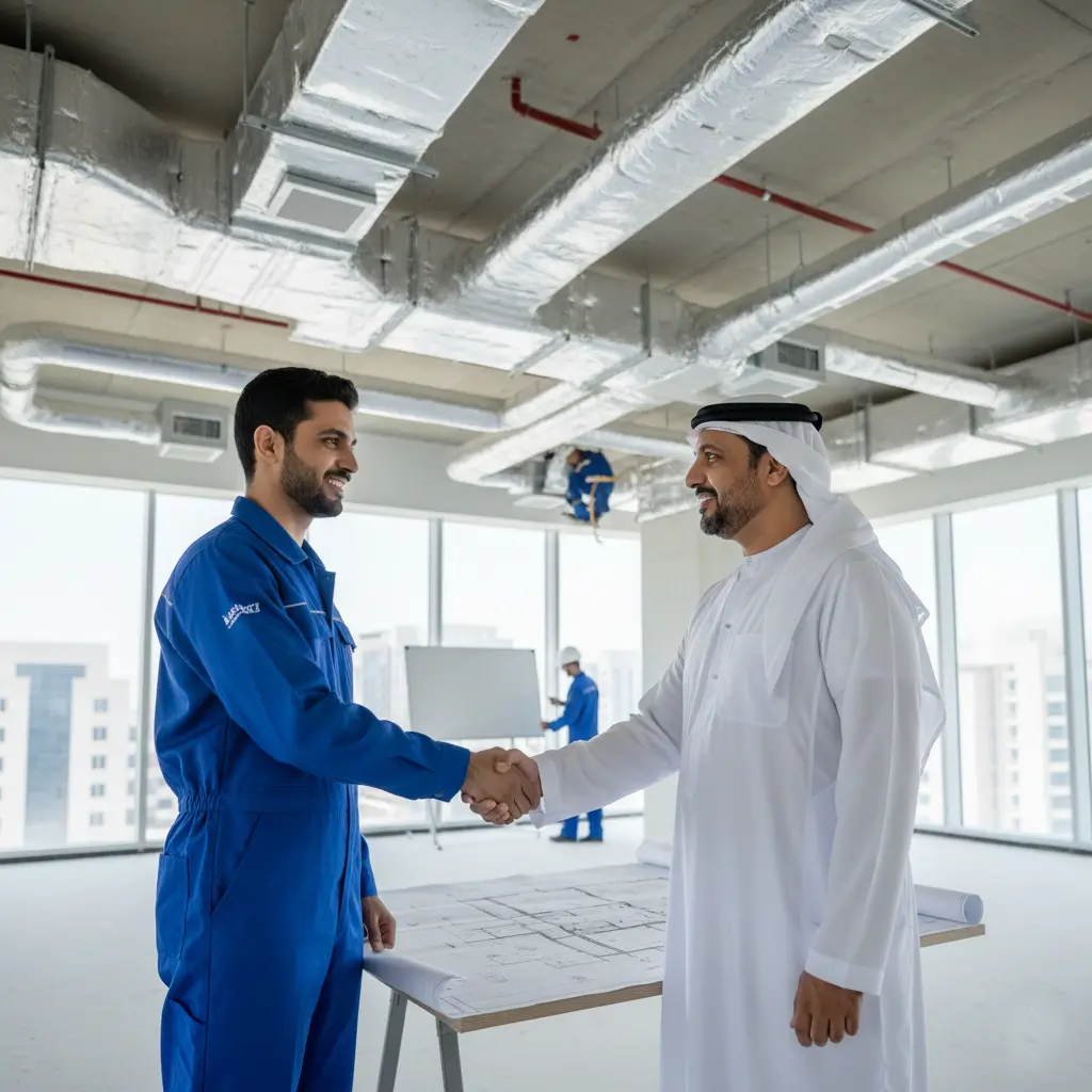 التزام تام بالمواعيد وسرعة تنفيذ في خدمات التهوية