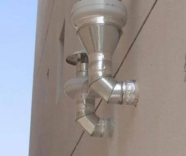 تركيب مداخن