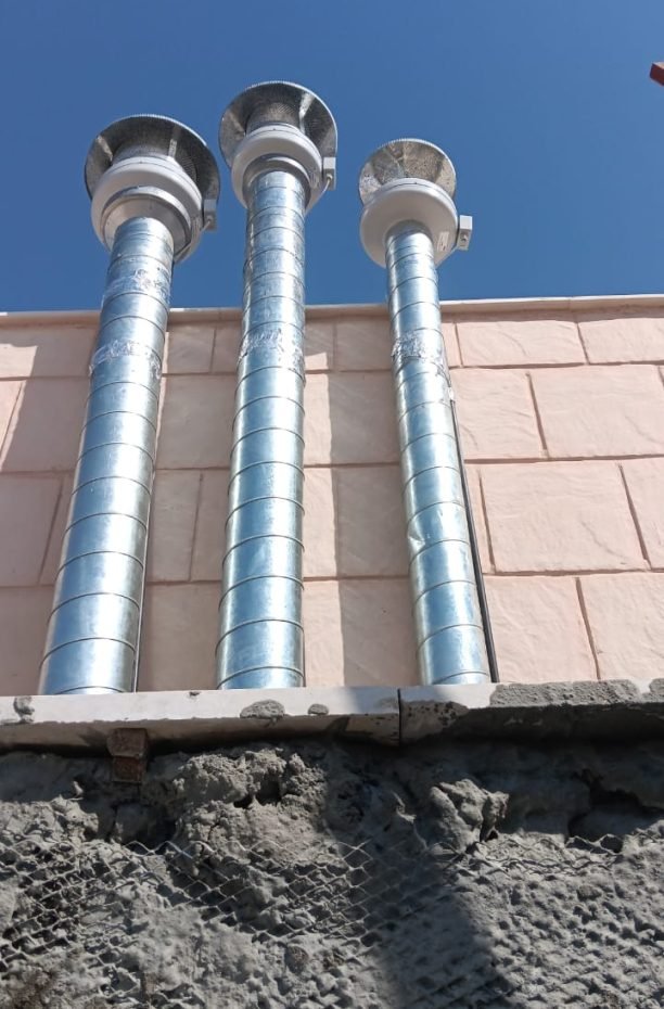 تركيب تهوية مركزية